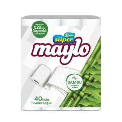 Tualet kağızı Maylo, 3 qat, 40 rulon