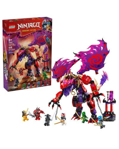 Konstruktor LEGO NINJAGO Thunderfang Dragon of Chaos 71832, 8 yaş+, 668 hissə - 71832