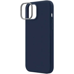 Чехол UNIQ Lino для Apple iPhone 14 Plus Marine (IP6.7M(2022)-LINOBLU)