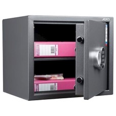 Ofis seyfi Aiko TSN-37 EL, elektron kodlu, boz, 370x435x381 mm