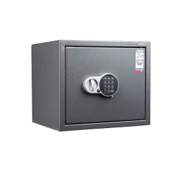 Офисный сейф Aiko TSN-37 EL, электронный кодовый, серый, 370x435x381 мм