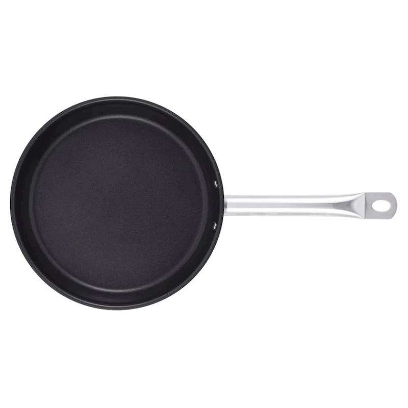 Сковорода Gipfel Horeca Pro 50711, 28 см, нержавеющая сталь с антипригарным покрытием, цвет серебристый