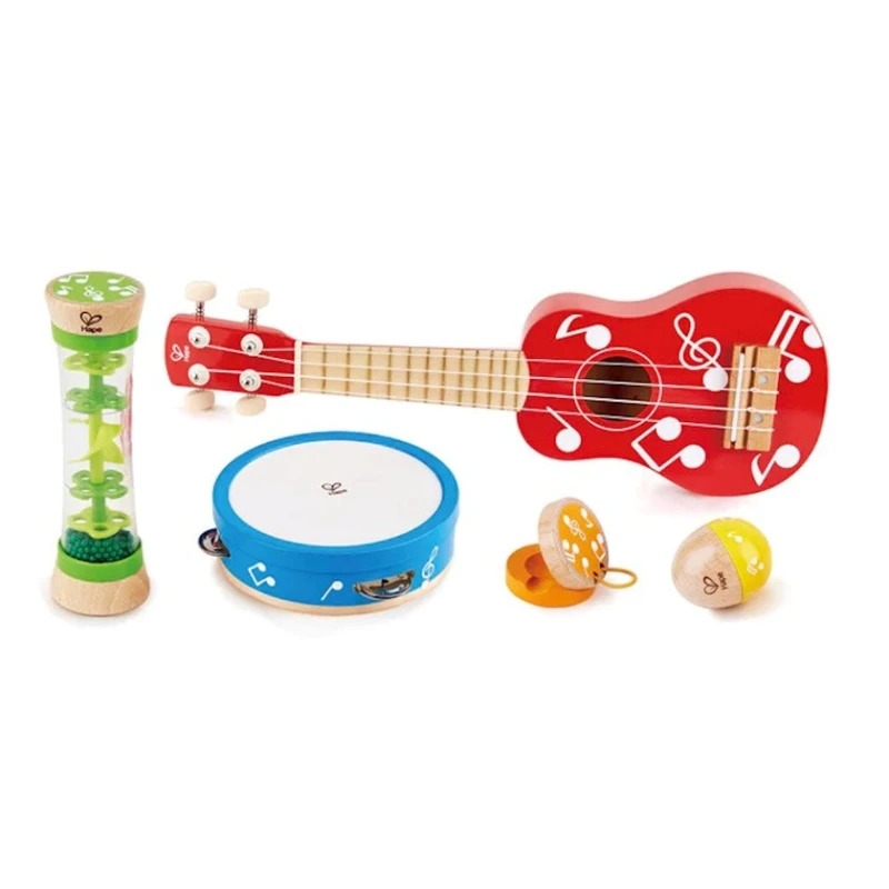 Musiqi alətləri dəsti Hape Mini Band Set, 3+ yaş