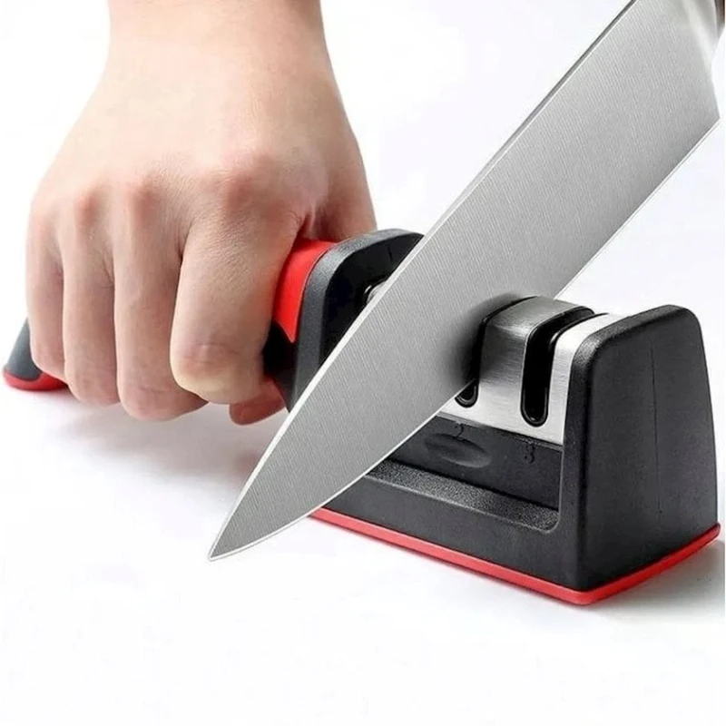 Bıçaqlar üçün itiləyici, 22 sm, qırmızı Bıçaqlar üçün itiləyici, 22 sm, qırmızı