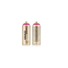 Akril sprey boya Montana Gold, fluoresent, F4000 Gleaming Pink, 400 ml