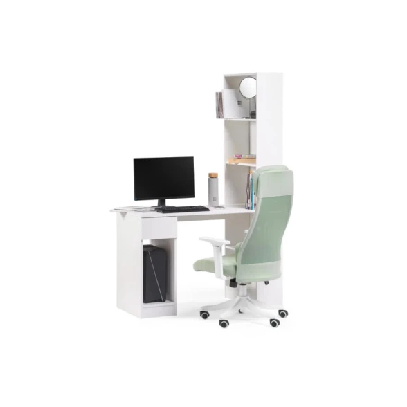 Компьютерный стол Art Mebel 108, белый, 110x110x50 см Компьютерный стол Art Mebel 108, белый, 110x110x50 см