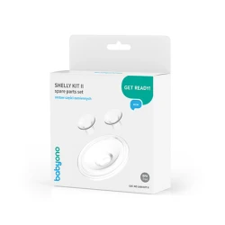 Аксессуары для молокоотсоса Babyono Shelly 1000 Kit 2, силикон