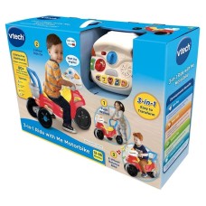 İnkişaf etdirən oyuncaq VTech 3-in1 Ride with Me Motorbike 80-529463, 1-3 yaş