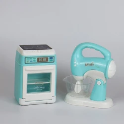 Детский набор миксер + плита Parklie Toys PL471549, пластик, белый/голубой Детский набор миксер + плита Parklie Toys PL471549, пластик, белый/голубой