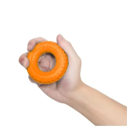 Кистевой эспандер Gymnic Zigzag 1135, силиконовый, 27 кг, оранжевый