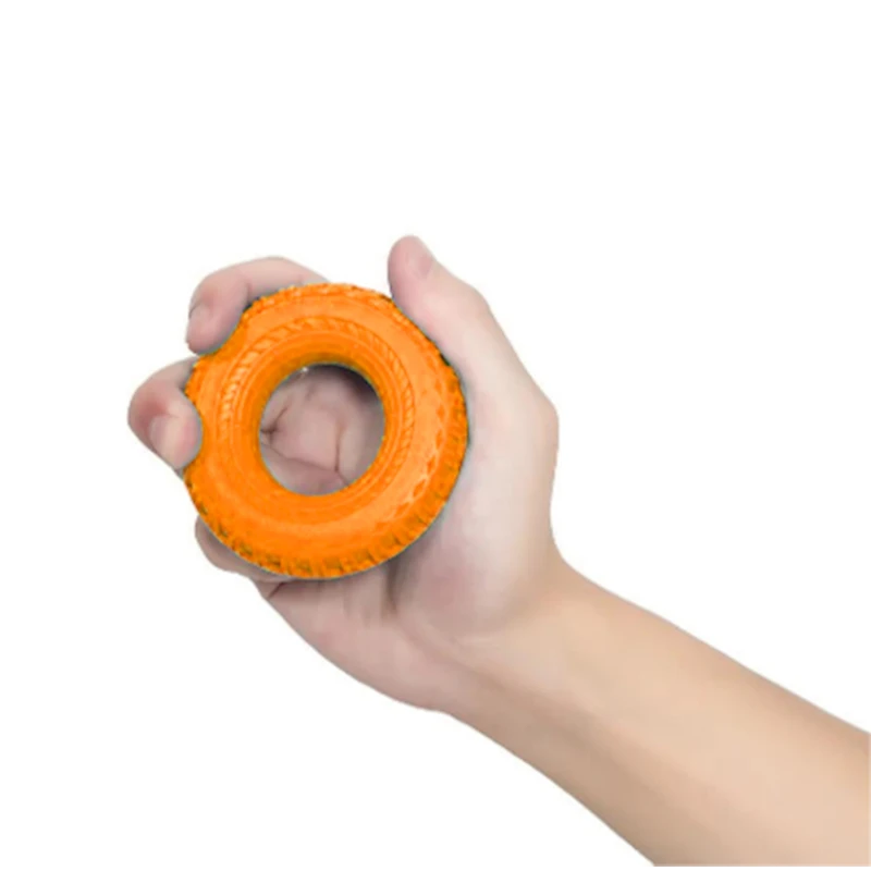 Кистевой эспандер Gymnic Zigzag 1135, силиконовый, 27 кг, оранжевый Кистевой эспандер Gymnic Zigzag 1135, силиконовый, 27 кг, оранжевый