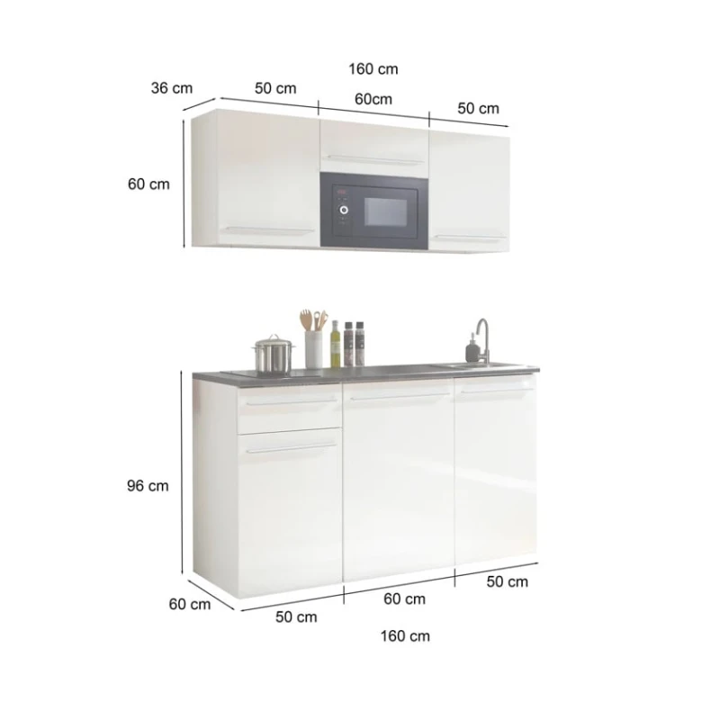 Кухонный буфет Elegant Wood ZARR128 Кухонный буфет Elegant Wood ZARR128