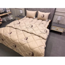 Одеяло Moon Star SHA-0000888, 155х215 см, полутораспальное, всесезонное, бамбуковое волокно, бежевое Одеяло Moon Star SHA-0000888, 155х215 см, полутораспальное, всесезонное, бамбуковое волокно, бежевое