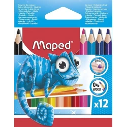 Набор цветных карандашей Maped Pulse Mini, 12 цветов Набор цветных карандашей Maped Pulse Mini, 12 цветов
