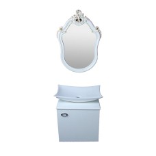 Çanaqlı tumba Gold Banyo 05, plastik/keramika, 60 sm