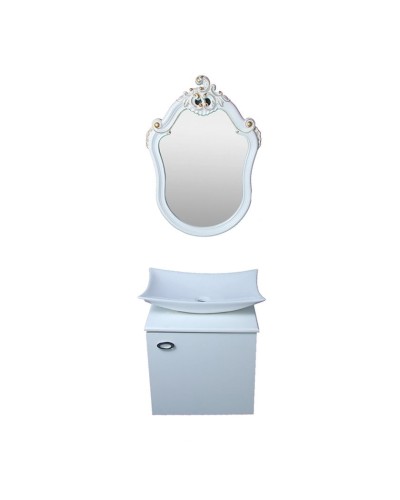 Çanaqlı tumba Gold Banyo 05, plastik/keramika, 60 sm