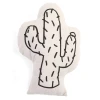 Декоративная детская подушка Childhome Canvas Cushone Cactus, 28x10x38 см