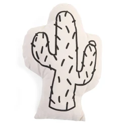 Декоративная детская подушка Childhome Canvas Cushone Cactus, 28x10x38 см