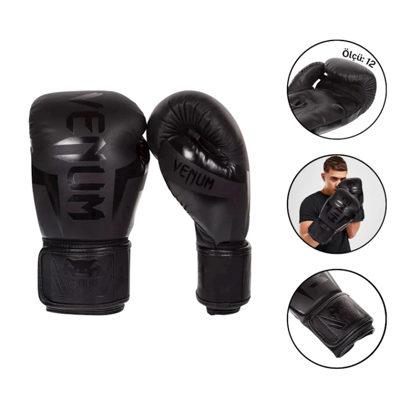 Boks əlcəyi Venum 4002, qara, ölçü 12
