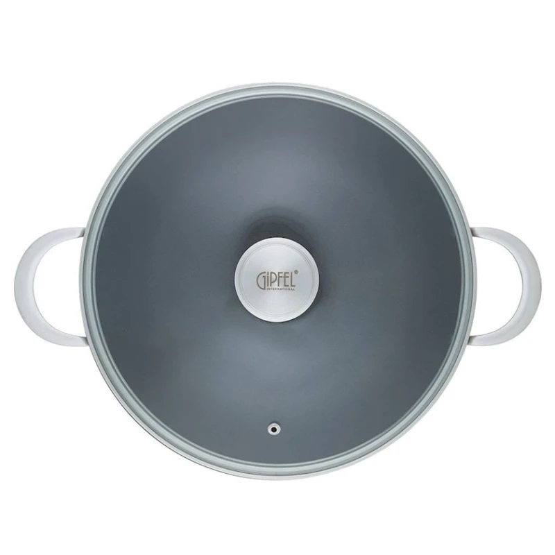 Вок Gipfel Fusion 52188, 28 см, нержавеющая сталь, серебристый Вок Gipfel Fusion 52188, 28 см, нержавеющая сталь, серебристый