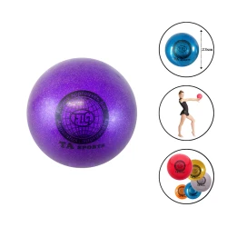 Мяч для художественной гимнастики TA Sports, ПВХ, 23 см, фиолетовый