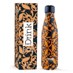 Термос I-Total ID0078 Baroque, нержавеющая сталь, черный/коричневый, 500 мл Термос I-Total ID0078 Baroque, нержавеющая сталь, черный/коричневый, 500 мл