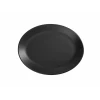 Тарелка Porland Seasons, фарфор, черная, 18 см
