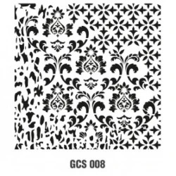 Трафарет Grunge Stencil GCS Serie GCS 008, 45х45