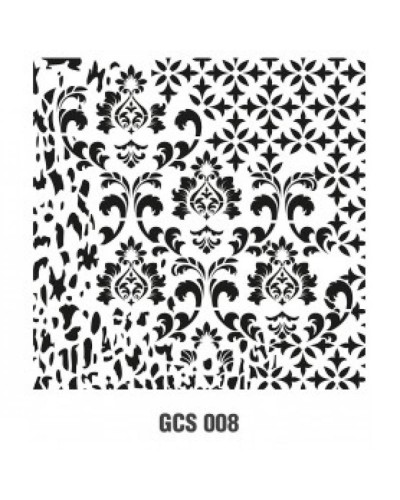 Трафарет Grunge Stencil GCS Serie GCS 008, 45х45