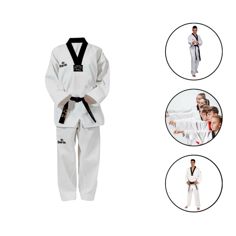 Кимоно Daedo, белый, 160 см Кимоно Daedo, белый, 160 см