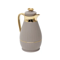 Термокувшин Feenik, 1000 мл, серый/золотистый