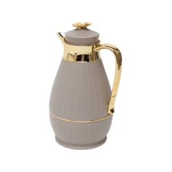 Термокувшин Feenik, 1000 мл, серый/золотистый