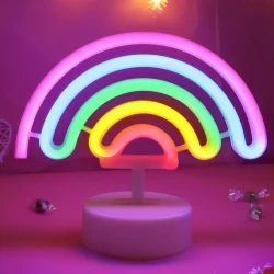 Детский ночник ledneon_33, пластик, разноцветный