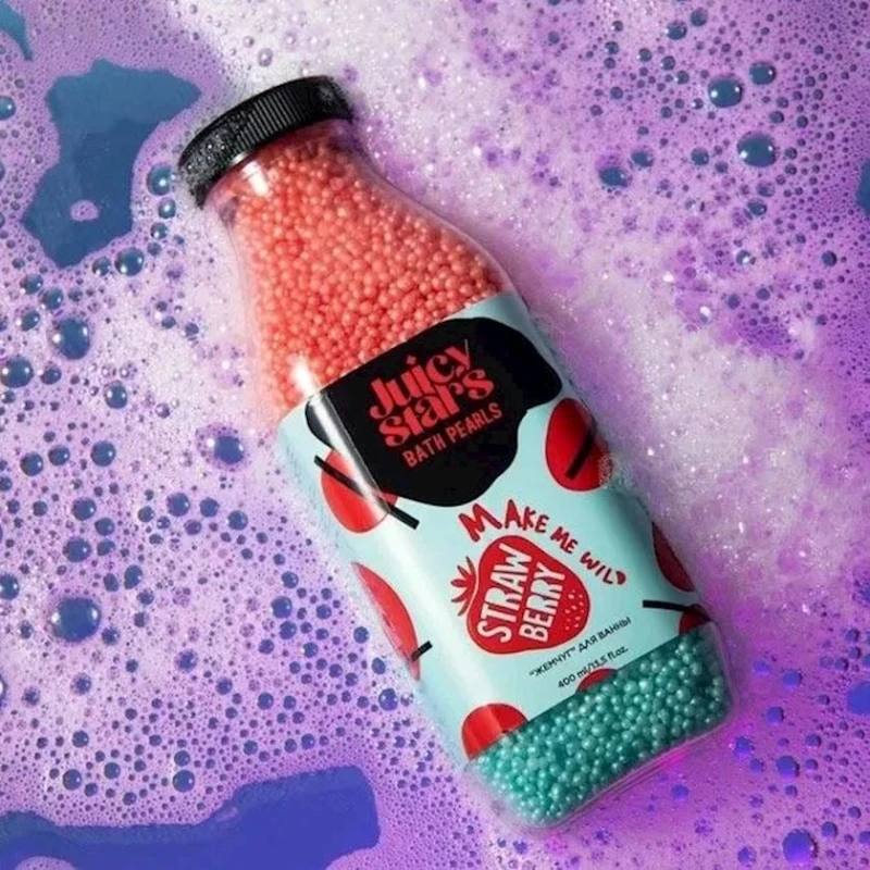 Соль для ванны Juicy Stars Strawberry, 400 мл Соль для ванны Juicy Stars Strawberry, 400 мл