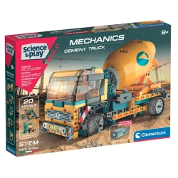 Детский конструктор Clementoni Spa Concrete Mixer Truck, 8+ лет, 200 элементов
