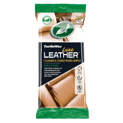 Влажные салфетки для очистки и кондиционирования кожи Turtle Wax Luxe Leather Wipes 24 шт Влажные салфетки для очистки и кондиционирования кожи Turtle Wax Luxe Leather Wipes 24 шт