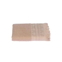Dəsmal Ozdilek Betty Bej Havlu, 100% pambıq, bej, 50x90 sm