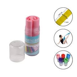 Эластичная лента для художественной гимнастики Ebru Şallı 1642, в коробке, ПВХ, 15x200 см, розовая Эластичная лента для художественной гимнастики Ebru Şallı 1642, в коробке, ПВХ, 15x200 см, розовая