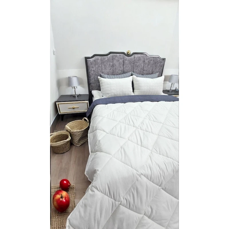 Одеяло Narlı 000655, полутораспальное, бамбуковое волокно, белое, 155x215 см Одеяло Narlı 000655, полутораспальное, бамбуковое волокно, белое, 155x215 см