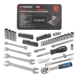 Набор инструментов Forsage F-2622-5, 62 предмета, 1/4
