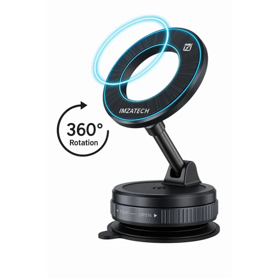 Avtomobil üçün telefon tutacağı Vacuum Magnetic 82625528223