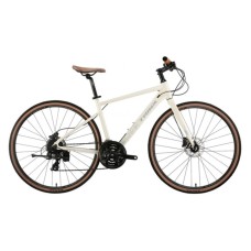 Hibrid velosipedi Trinx FREE 2.0, alüminium çərçivə, bej