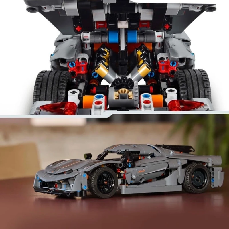 Конструктор LEGO Technic Koenigsegg Jesko Absolut 42173, 801 деталь, от 10 лет
