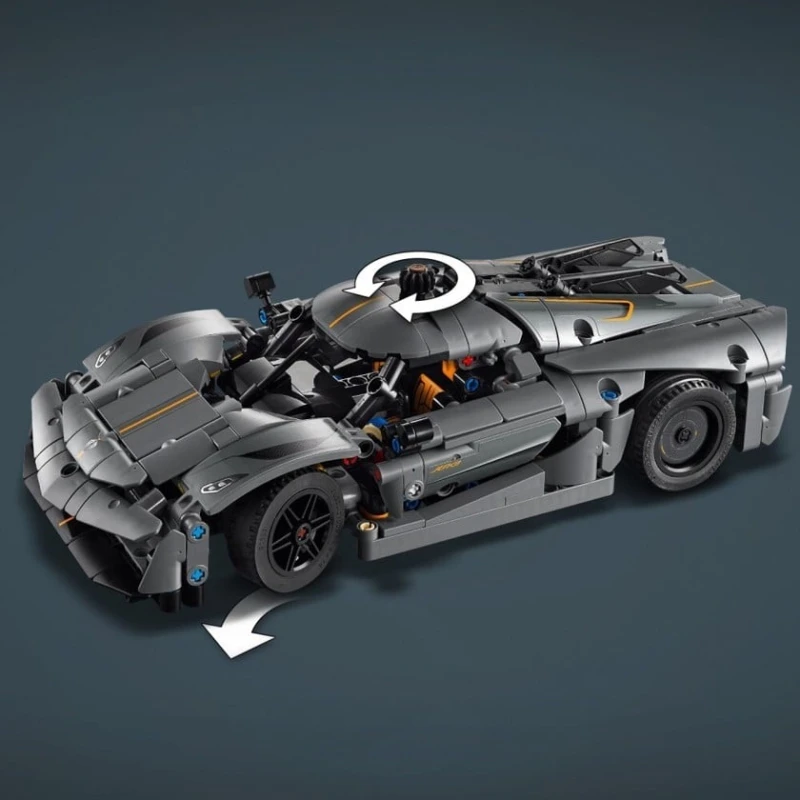 Конструктор LEGO Technic Koenigsegg Jesko Absolut 42173, 801 деталь, от 10 лет
