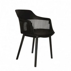 Стул 5556000001899, пластиковый, 80х56х57 см, черный Стул 5556000001899, пластиковый, 80х56х57 см, черный