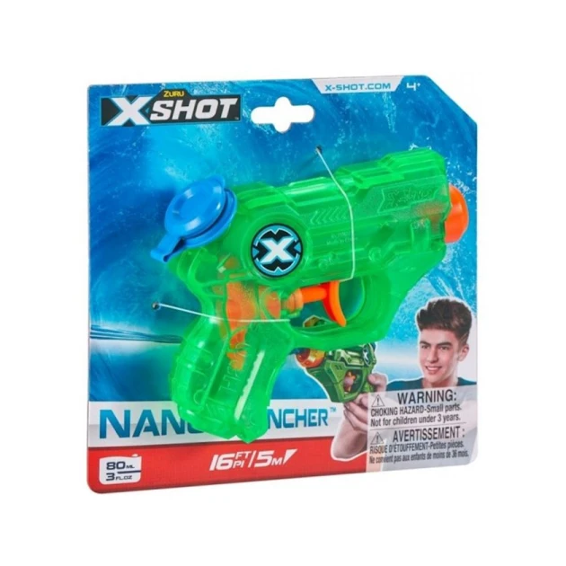 Бластер Zuru X-Shot Warfare Nano Drencher 5643, 1 шт, товар в ассортименте