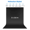 Черный фон Neewer NW-BL3X36, 3x3.6 м Черный фон Neewer NW-BL3X36, 3x3.6 м