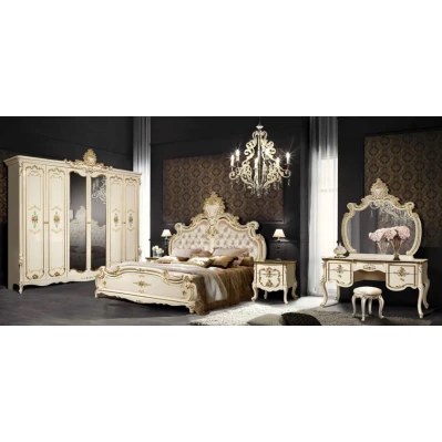 Спальный гарнитур Slonim mebel Valensiya Yod-46, бежевый Спальный гарнитур Slonim mebel Valensiya Yod-46, бежевый