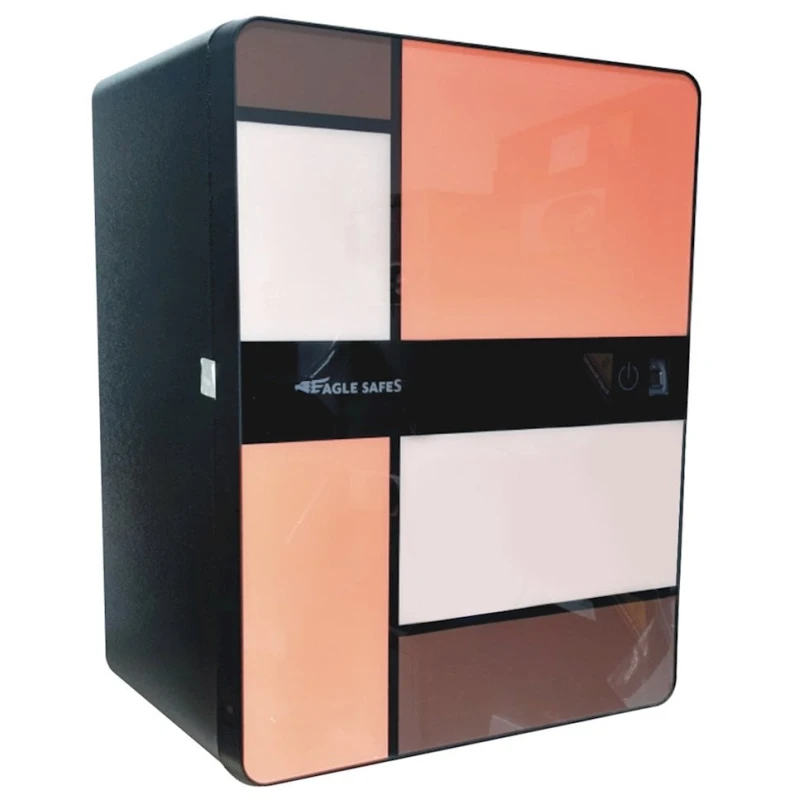 Офисный сейф Eagle safes NV-040, с электронным биометрический замком, разноцветный Офисный сейф Eagle safes NV-040, с электронным биометрический замком, разноцветный