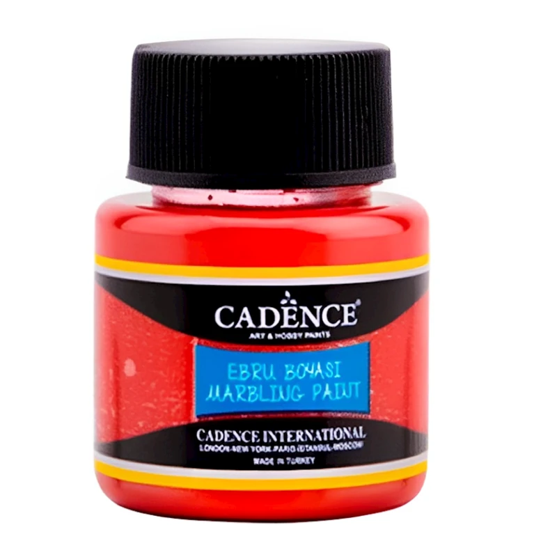 Boya Cadence Marbling Paint Red 45 ml Boya Cadence Marbling Paint Red 45 ml